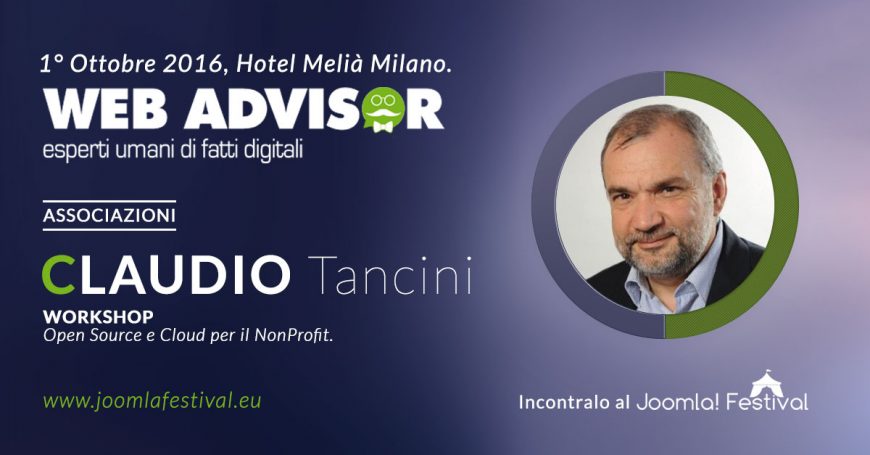 Ci vediamo a Joomla Festival il primo ottobre